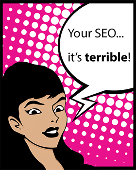 Your SEO is Terrible! Take Steve's SEO for WordPress Course at Udemy